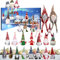 Wichtel Adventskalender 2024, 24 Tage Weihnachtswichtel Countdown-Kalender, Weihnachtswichtel-Dekorationen, Wichtel Puppe 24 Tage Countdown Kalender Für Kinder Und Erwachsene