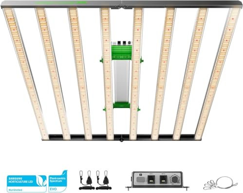 MARS HYDRO FC1000W LED Grow Lampe Samsung LM301H EVO 3060pcs Dioden LED Pflanzenlampen 120x180cm Vollspektrum Grow Light Dimmbare Daisy Chain Wachstumslampe