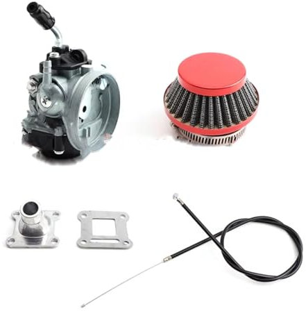 Filtro Aria Inserto Moto 19mm Carburatore Filtro Aria Carburatore Gruppo Collettore Per 2 Tempi 47cc 49cc Moto Bici Dirt Pit Bike ATV Quad Filtro Aria Motociclo(A)