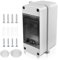 Coffret Electrique Etanche Exterieur Boîtier: Boîte Etanche Electrique Exterieur IP65, Tableau Electrique 1 Rangée, Boîtier Electrique Etanche, Coffret Electrique 3 Modules Pour Disjoncteur Mural