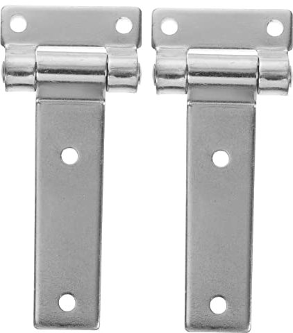 TIDTALEO 2stücke Schranktürscharniere Aus Verzinktem Stahl Robuste Industriescharniere Mit Dämpfungsfunktion Scharniere Für Verteilerkästen Und Schränke Langlebige Schrankhardware