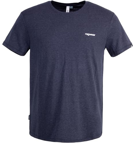 Ragwear Hallys T-Shirt Herren (DE/NL/SE/PL, Alphanumerisch, L, Regular, Regular, Navy)
