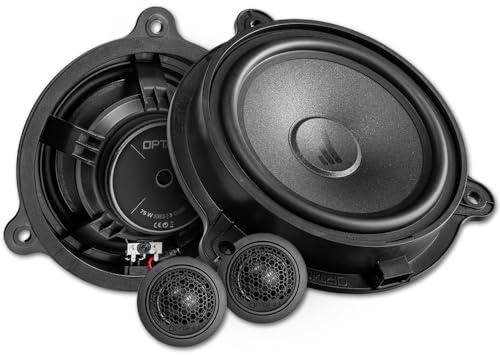 Option Lautsprecher kompatibel mit Smart ForTwo (Typ 453, Baujahr 2014-2024) - Plug & Play Kompo-Lautsprecher für Front- 75 Watt RMS, 3 Ohm, hoher Wirkungsgrad, Keine Endstufe notwendig