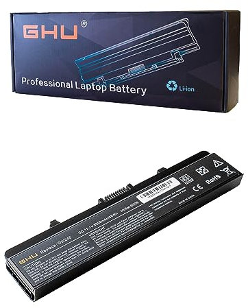 GHU 58Whr Batterie Dell Inspiron 1525 1526 1545 Pp29L Pp41L Pn Gw240 Rn873 Gp952 M911G 6 Cell Noir