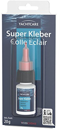 Yachtcare Unisex Super Kleber, Durchsichtig, 20g EU