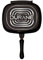 SQ Professional Durane Die-Cast Magic Pan 32cm Non Stick Double Sided Stove Top Grill Pan Multifunction Deep Grill Ridges Steak Pan - Black