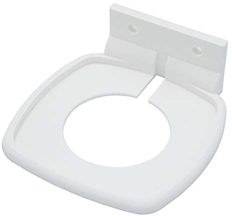 BKB Wandhalterung für Fritz!Fon FritzFon C6 weiß - 3D Druck