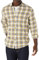 Amazon Essentials Men's Long-Sleeve Flannel Shirt (Available in Big & Tall), Grey Yellow Plaid, XL