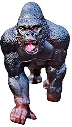 WJBABJ Harz Ornamente Gorilla Statue Stehen Handicrafts Gartenarbeit Gartendekoration Durable und interessante Gartenfiguren