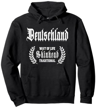 Traditional Skinhead, Punk, Oi, Ska, Skinhead Pullover Hoodie
