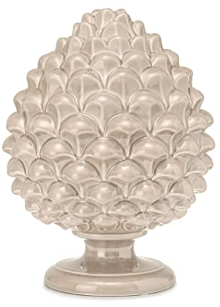 Palais Royal Zapfen aus Porzellan Taupe, 30 cm