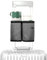 riemot Luggage Travel Cup Holder, Free Hand Drink Caddy - Hold Two Coffee Cups, Fits Roll on Suitcase Handles - Gifts for Travelers, Tourist, Flight Attendants Travelers Accessories, Carbon Black