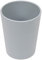 LÄSSIG Gobelet pour enfants Tasse Vaisselle pour enfants sans mélamine, sans BPA, en biocomposite/Mug Geo grey-blue