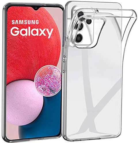 Oprimio Kristallklar Hülle für Samsung Galaxy M13 [Silikon Hülle] [%100 Durchsichtig] [Deutsche Material] [Ultra Dünn] Transparente Handyhülle für Samsung Galaxy M13
