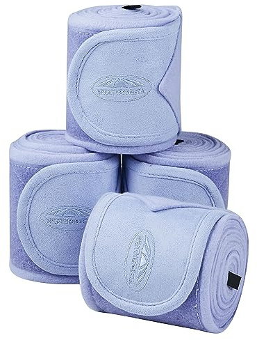WeatherBeeta Prime Fleece Bandage 4 Pack, Lavender, One Size