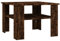 vidaXL Couchtisch Beistelltisch Wohnzimmertisch Sofatisch Teetisch Kaffeetisch Tisch Wohnzimmer Räuchereiche 60x60x42cm Holzwerkstoff
