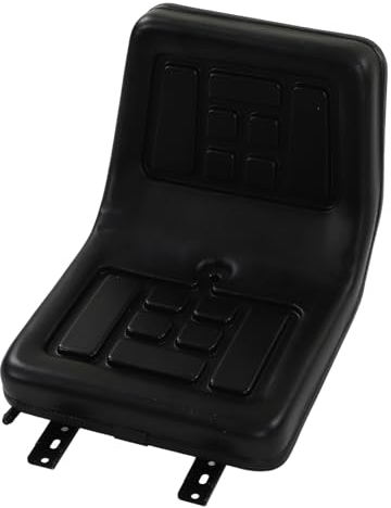Siège de Chariot élévateur Universel, Cuir PU Siège de Tracteur Remplacement Ergonomique du Siège à Suspension Intégrale Convient Chariot élévateur D'excavatrice Chargeuse Compacte