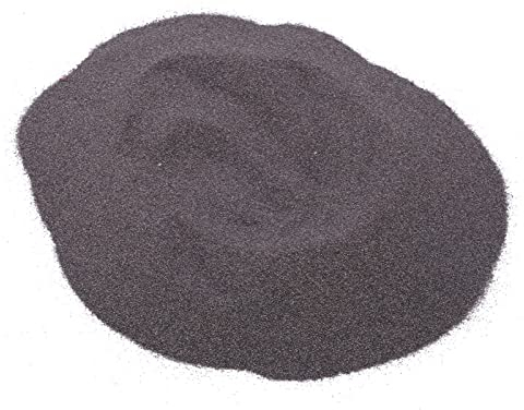 Sabbia di Ossido di Alluminio, Polvere di Ossido di Alluminio Sabbia Fine 1 Kg Polvere Sabbiante Incisiva Riutilizzabile per Levigatura Lucidatura (grana 220), Supporti Abrasivi (Grana 180)