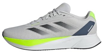adidas Herren Duramo SL Running Shoes Laufschuhe, Dash Grey/Core Black/Lucid Lemon, 42 2/3 EU