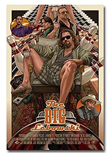 ANSNOW The Big Lebowski Filmplakate Holzpuzzle 1000 Teile Spielzeug Für Erwachsene Dekompressionsspiel