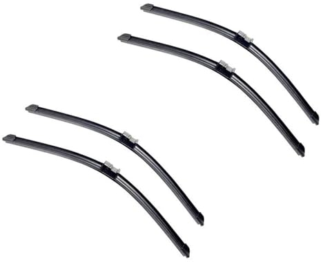 EGAGZDXG Scheibenwischer Autowischer Für Mazda 3 BK 2003-2009 Wischerblätter Weiche Gummi-Scheibenwischer Auto-Windschutzscheibe 21 19 525mm 475mm(4 PCS)