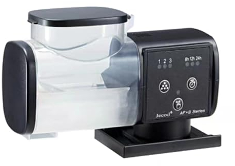 Lidzopas Automatic Fish Food Dispenser 100g for aAquarium, Smart Timer, Automatic Feeding for Weekend Holidays