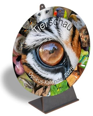 Tierschau 2025: OPTIKUS der runde Kalender