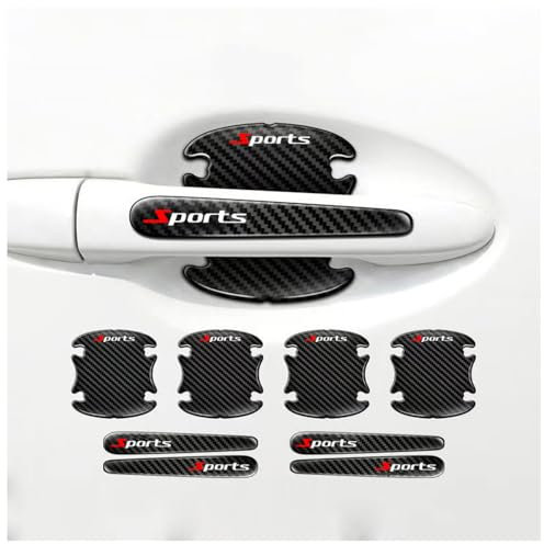 MNBHJGR 8Stück Autotürgriffschutz Aufkleber für Hyundai Tucson N Line 2010-2018 2019 2020 2021 2022 2023 2024, Türschüsselschutz Kollisionsschutz,Autotür Griffe Schutz,B