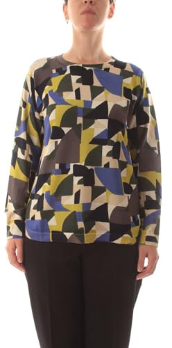 LUISA VIOLA Maglia Stampata da Donna Multicolore - Small