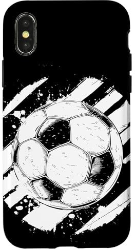 Soccer Ball Graphic Football Case for iPhone X/XS