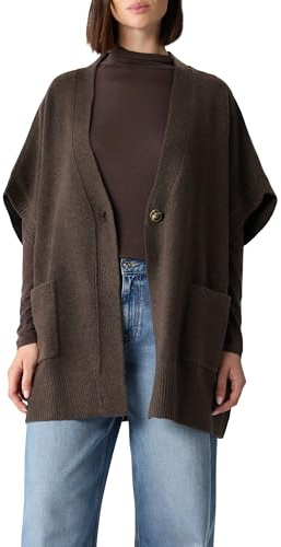 COMMA Poncho-Cape mit Knopfverschluss