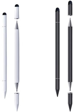 GGUFAY El lápiz óptico magnético 3 en 1 de, Paquete de 2, es Adecuado para tabletas y teléfonos móviles, como iPhone/iPad/Pro/Mini/iWatch/Samsung/Huawei/Xiaomi/Surface/Chromebook, etc.
