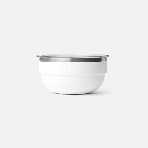 YETI Rambler Insulated Food Bowl, White, Medium (1.89 L)