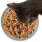 Distributeur De Nourriture Lent pour Chat,Gamelle Anti-Glouton pour Chiot Et Petites Races | Bol en Silicone Antidérapant - Adapté Aux Petites Races Salon Chambre Balcon