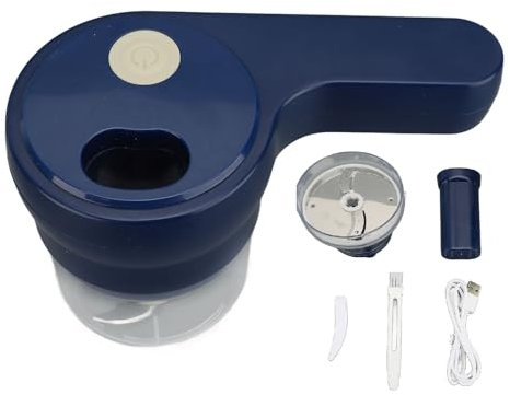 Handheld Elektrisch Gemüse Cutter 4 in 1 multifunktional kabellose Mini -Zwiebel -Sellerie -Ingwerhacker mit Schneiden von Kochschälen für Küchen Haus verwenden Bauchmuskeln