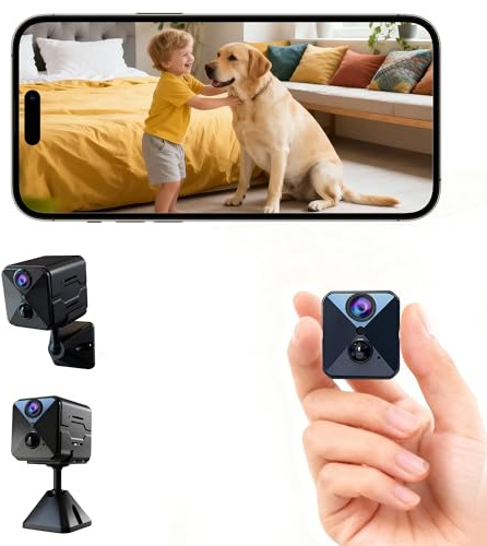 Erste 4K Mini Kamera Komplett neu Aufgewertet Überwachungskamera Innen Akku