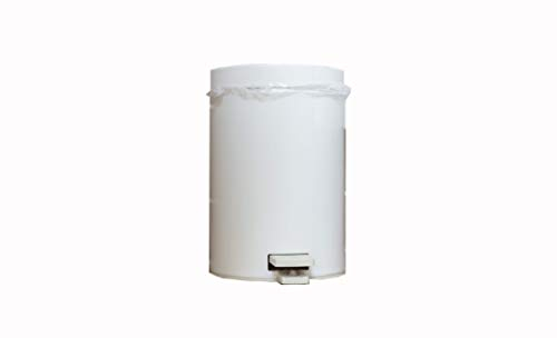 500x 25L Clear Heavy Duty Square Bin Liners - Refuse Sacks | 10kg Capacity- 80 Gauge, 20 Micron Dustbin Bags.