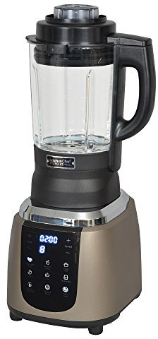 KitchenChef PBJ703H Mixeur Verre 2.5L 2300W Beige, Noir - Mixeur 2.5L Toucher 25000 tr/min 26000 RPM LED Mixeur Verre