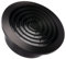 Ø 100mm Rotonda Griglia di Ventilazione a Soffitto con Zanzariera - Plastica ABS Antracite