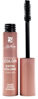 Bionike Defence Color Extra Volume Mascara, Instant-Volumeneffekt, spendet dreifache Wimpern in zwei Anwendungen und einem intensiven Blick, Schwarz, 11 ml
