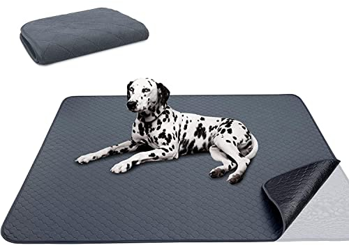 Snagle Paw Wiederverwendbare Haustier-Urinunterlage, 90 x 105cm Groß Hundetrainingspad, Waschbar Welpenunterlage Schnell Absorbierend, Waschbare Wiederverwendbare Pflegeunterlage