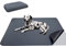 Snagle Paw Wiederverwendbare Haustier-Urinunterlage, 90 x 105cm Groß Hundetrainingspad, Waschbar Welpenunterlage Schnell Absorbierend, Waschbare Wiederverwendbare Pflegeunterlage