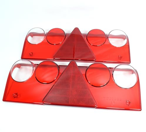 2 x Lichtscheibe Rückleuchte Heckleuchte Schmitz Europoint 2 Anhänger LKW