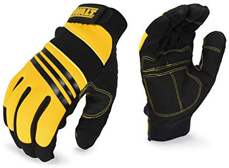 DEWALT DPG201L DPG201 Handschuhe, Gelb/Schwarz, L