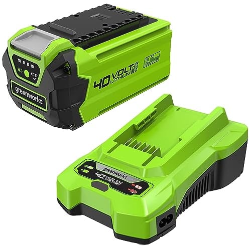 Starter Kit 40V GREENWORKS Batterie 2.0Ah + Chargeur 2.0Ah - GSK40B2