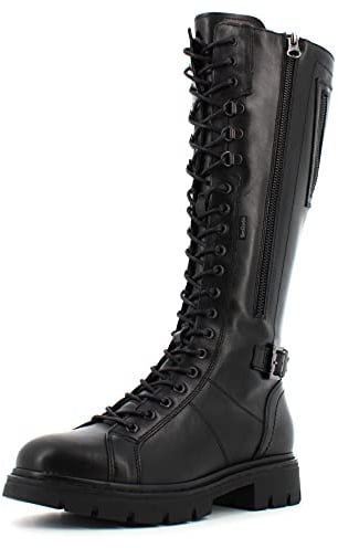 Nero Giardini I117651D Stivali Donna in Pelle - Nero 36 EU