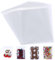 CELLOMANIA Self Seal Clear Cellophane Bags Pack of 100 (5 x 7 Inches) Self Adhesive Cookies Bags, Small Cellophane Bags for Cookies, Sweets, Gifts, Jewelry, A6-A10 cards, Transparent