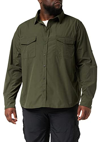 Craghoppers Mens Kiwi Ls Hiking Shirt, Woodland Green, L EU