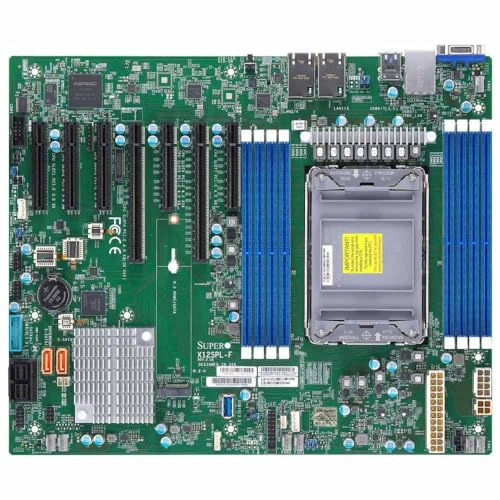 Supermicro X12SPL-F Motherboard ATX LGA4189-Sockel C621A Chipsatz USB 3.2 Gen 1 2 x Gigabit LAN Onboard-Grafik