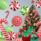 Weihnachtsdeko Luftballons Set, 19 Stück Weihnachten Süßigkeiten Zuckerstangen und Geschenkbox Folienballons, Rot Grün Weihnachts Candy Cane Ballons für Silvester Christmas Candyland Thema Party Deko